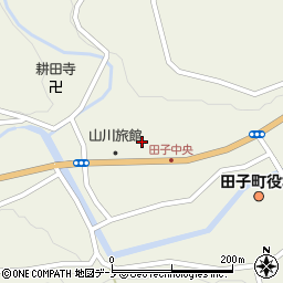 青森銀行田子支店周辺の地図