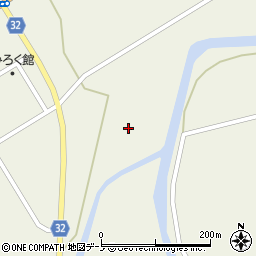 青森県田子町（三戸郡）田子（砂子田）周辺の地図