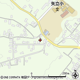 秋田県大館市白沢白沢1025周辺の地図