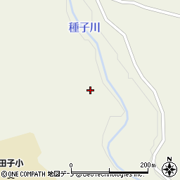 青森県三戸郡田子町田子悪土向周辺の地図