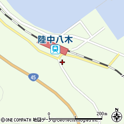 坂本理容室周辺の地図