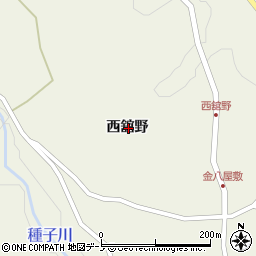 青森県三戸郡田子町田子西舘野周辺の地図