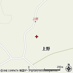 青森県三戸郡田子町田子上野周辺の地図