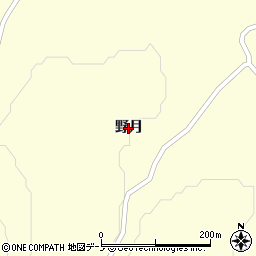 青森県三戸町（三戸郡）斗内（野月）周辺の地図