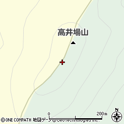 高井場山周辺の地図