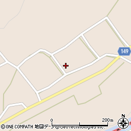 青森県三戸郡三戸町目時村中21周辺の地図