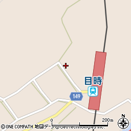 青森県三戸郡三戸町目時村中48周辺の地図
