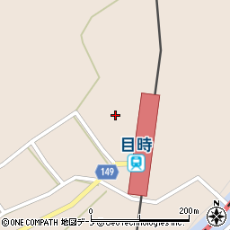青森県三戸郡三戸町目時村中46-2周辺の地図