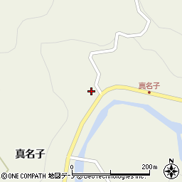 秋田県山本郡藤里町藤琴分作周辺の地図