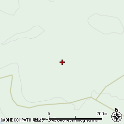 岩手県二戸市釜沢新田102周辺の地図