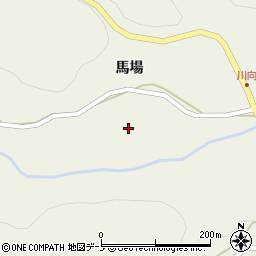 青森県三戸郡田子町田子馬場前田周辺の地図