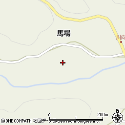 青森県田子町（三戸郡）田子（馬場前田）周辺の地図
