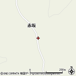 青森県三戸郡田子町田子赤坂14周辺の地図