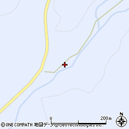 秋田県小坂町（鹿角郡）上向（小滝）周辺の地図