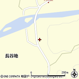 秋田県大館市岩瀬落上周辺の地図