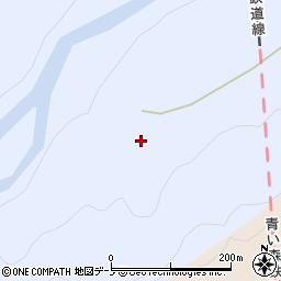 青森県三戸郡三戸町梅内滝周辺の地図