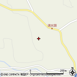 青森県三戸郡田子町田子清水頭8周辺の地図