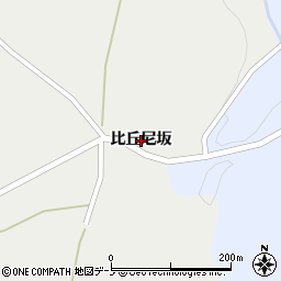 青森県三戸町（三戸郡）豊川（比丘尼坂）周辺の地図