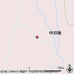 秋田県大館市早口中谷地69周辺の地図