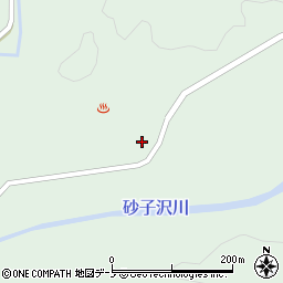 秋田県小坂町（鹿角郡）小坂（湯ノ谷地）周辺の地図