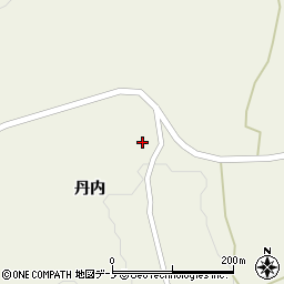 青森県三戸郡田子町田子丹内24周辺の地図