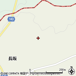 青森県三戸郡田子町田子長坂下モ平周辺の地図