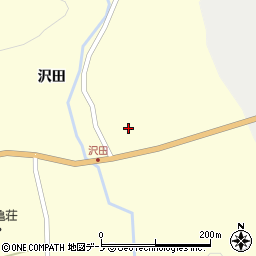 青森県三戸郡三戸町斗内沢田平周辺の地図