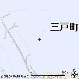 青森県三戸郡三戸町梅内新左エ門久保周辺の地図