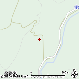 秋田県鹿角郡小坂町小坂余路米23周辺の地図