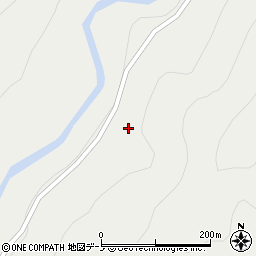 秋田県山本郡八峰町八森穴通周辺の地図