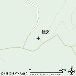 青森県三戸郡三戸町貝守徳宮周辺の地図
