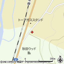 秋田県大館市長走長走236周辺の地図