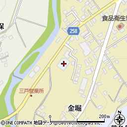 薬王堂　青森・三戸店周辺の地図