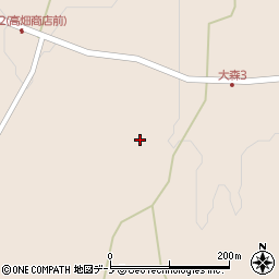 青森県八戸市南郷大字大森小田野39周辺の地図