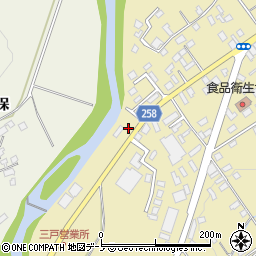 株式会社東酸　三戸出張所周辺の地図