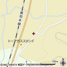 秋田県大館市長走長走240周辺の地図