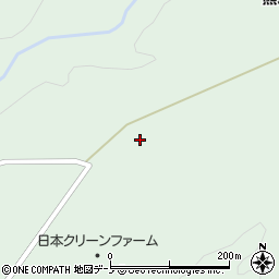 日本クリーンファーム株式会社　鹿角農場周辺の地図