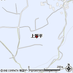 青森県三戸町（三戸郡）梅内（上野平）周辺の地図