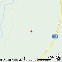 秋田県鹿角市十和田大湯田代平134周辺の地図