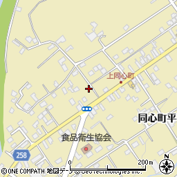 東奥日報　三戸販売店周辺の地図