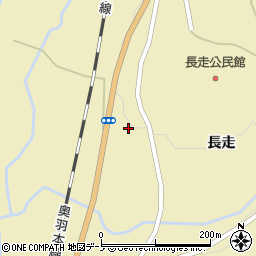 秋田県大館市長走長走18周辺の地図