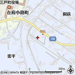 青森県三戸郡三戸町梅内鬢田65周辺の地図