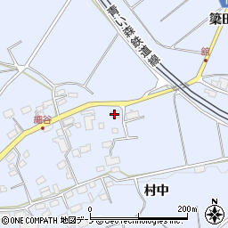 梅田農園周辺の地図