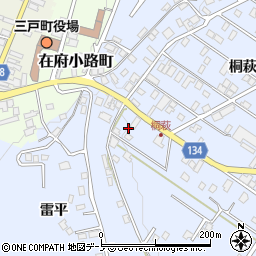 青森県三戸郡三戸町梅内鬢田68周辺の地図