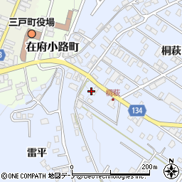 青森県三戸郡三戸町梅内鬢田5周辺の地図