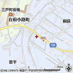 青森県三戸郡三戸町梅内鬢田7周辺の地図