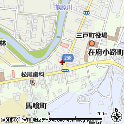 青森銀行三戸支店 ＡＴＭ周辺の地図