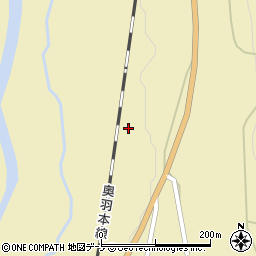 秋田県大館市長走長走137周辺の地図