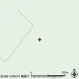 秋田県鹿角市十和田大湯田代平174周辺の地図