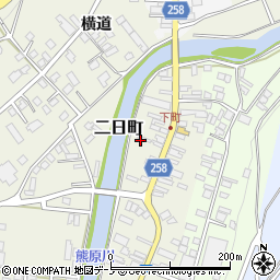 青森県三戸郡三戸町二日町32周辺の地図